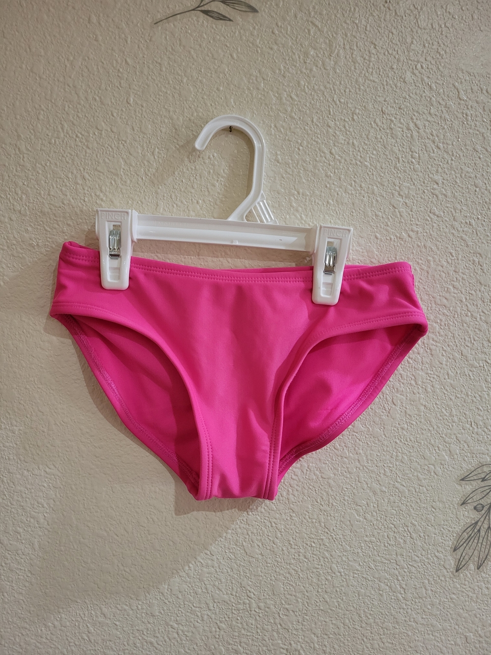 Cat & Jack Girls Bright Pink Bikini Bottom Size Medium 8